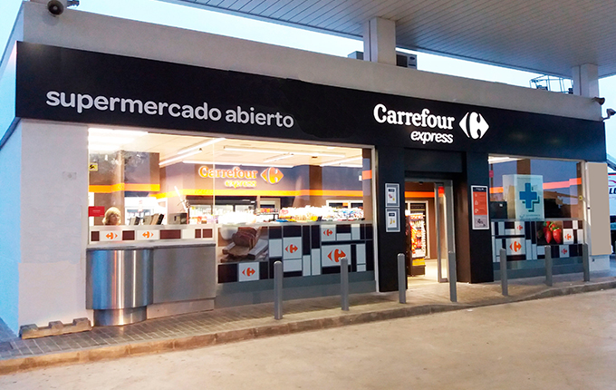 Fachada Supermercado Carrefour Express EESS