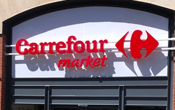 Fachada Supemercado Carrefour Market