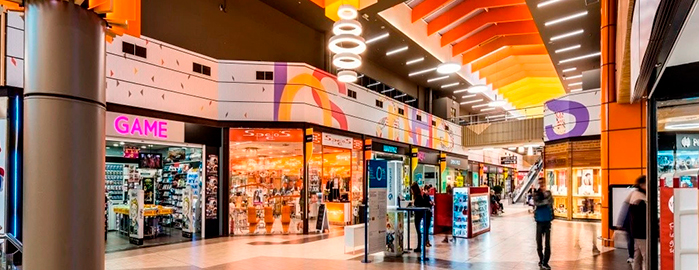 Fachada Centro Comercial Los Ángeles