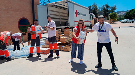 Carrefour activa su Dispositivo de Emergencias de la mano de Cruz Roja a favor de la población afectada por los incendios