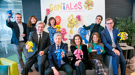 Fundación Solidaridad Carrefour y Famosa presentan su nueva colección de peluches solidarios ‘Geniales’ a favor de la infancia con enfermedades raras
